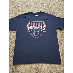 Men's NFL Indianapolis Colts Short Sleeve Graphic Shirt - Large